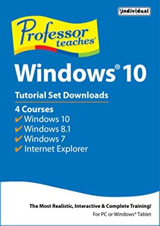 professor teaches windows 10 download